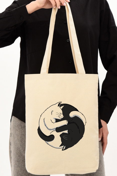 Zoozie Bags Bolso de mano 1227 100% algodón color crema 35x40x8 cm